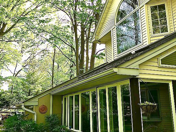 Glassed enclosed porch