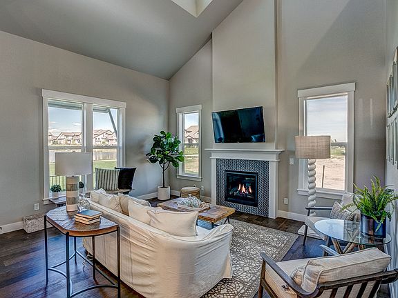 Living Room - Not Actual Home - Finishes May Vary