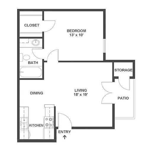 Floor plan A1