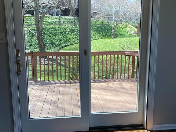 Beautiful views from the dining room