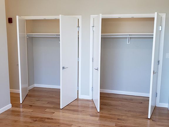 Primary bedroom, two closets.