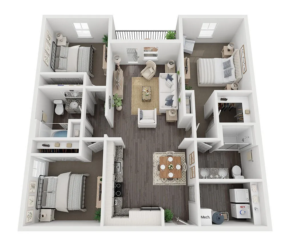 Floor plan The Vilano
