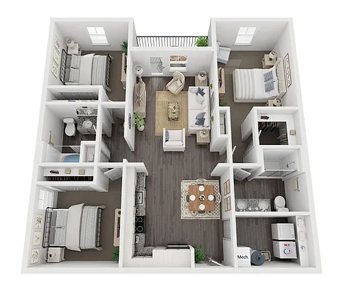 Floor plan The Vilano