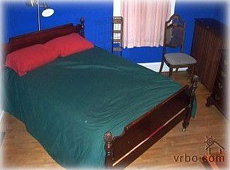 Master Bedroom with solid maple Double Bed and Suite