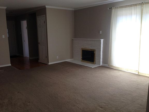 Nice living room with access to backyard