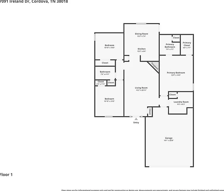 3 bed, 2.0 bath, 1328 sqft, $1,755 — Photo 2