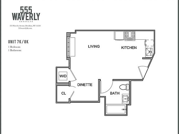 2nd image of 555 Waverly Ave APT 7K