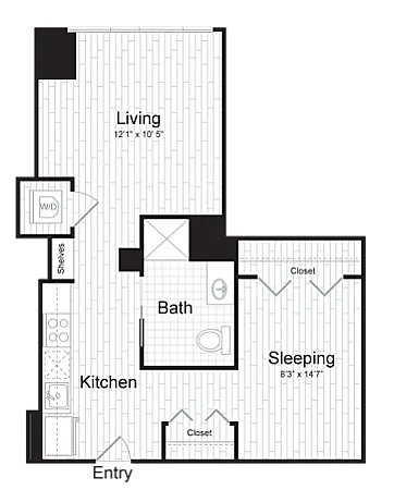 Floor plan STUDIO C