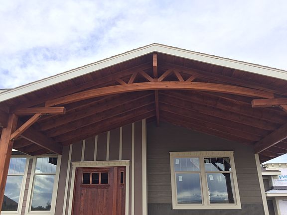 Custom post-beam entry porch
