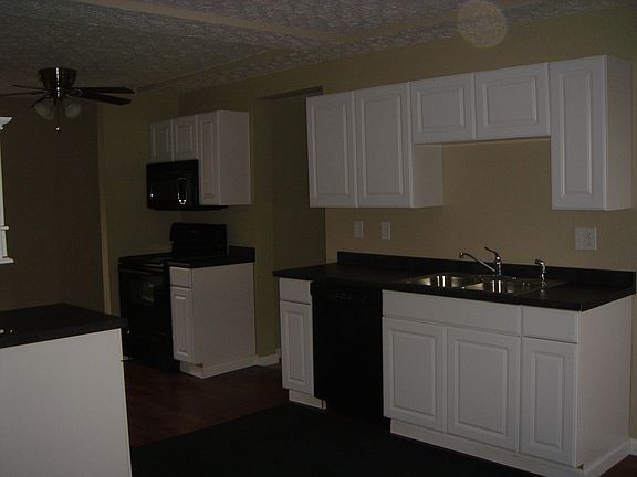 Kitchen with new cabinets, countertops, appliances 