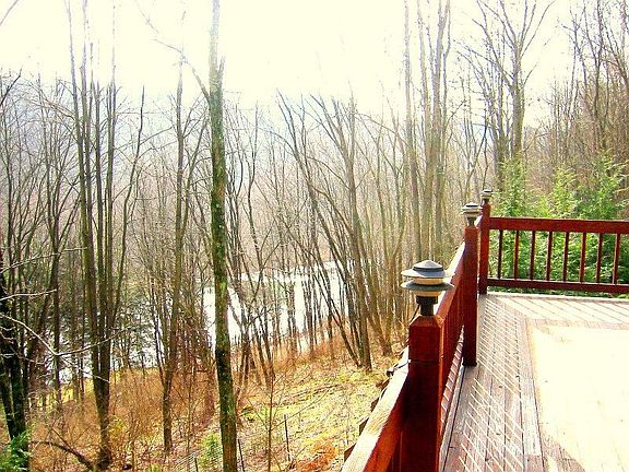 Lake view from deck