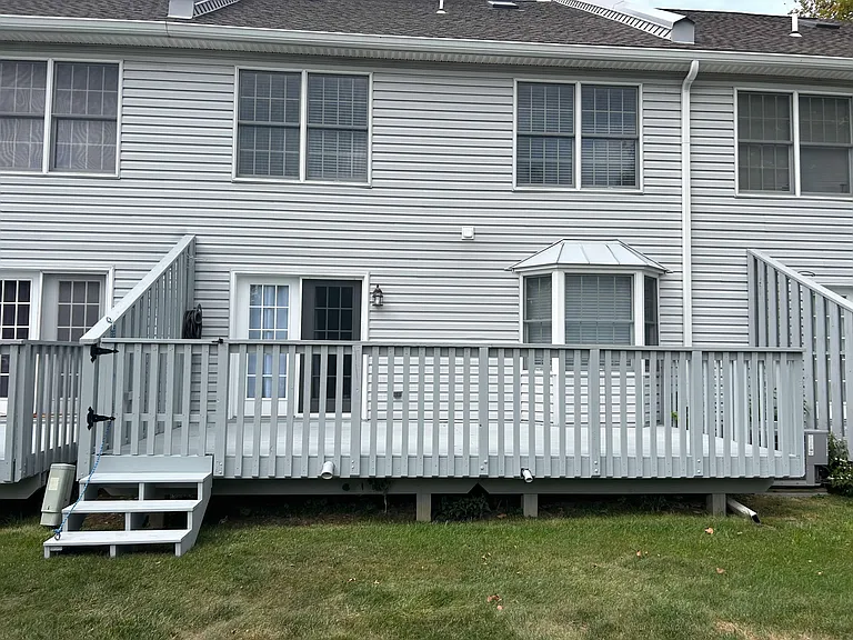 View of back of the house