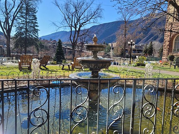 Stop for lunch at the Hotel Colorado or enjoy the Christmas lights