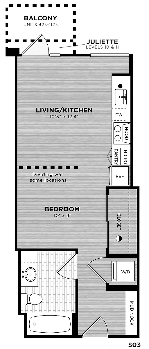Floor plan Studio | Ahad S03