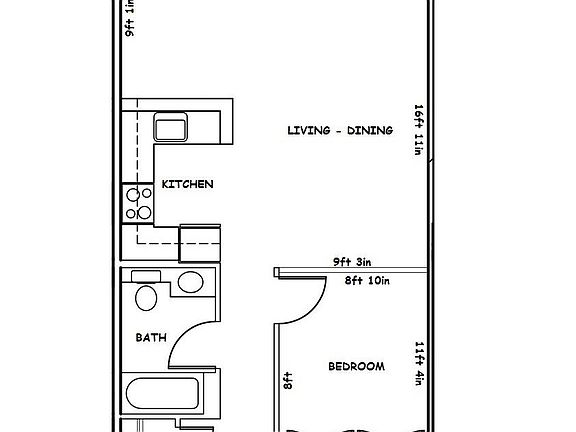 5th image of 425 W Washington Ave APT 407