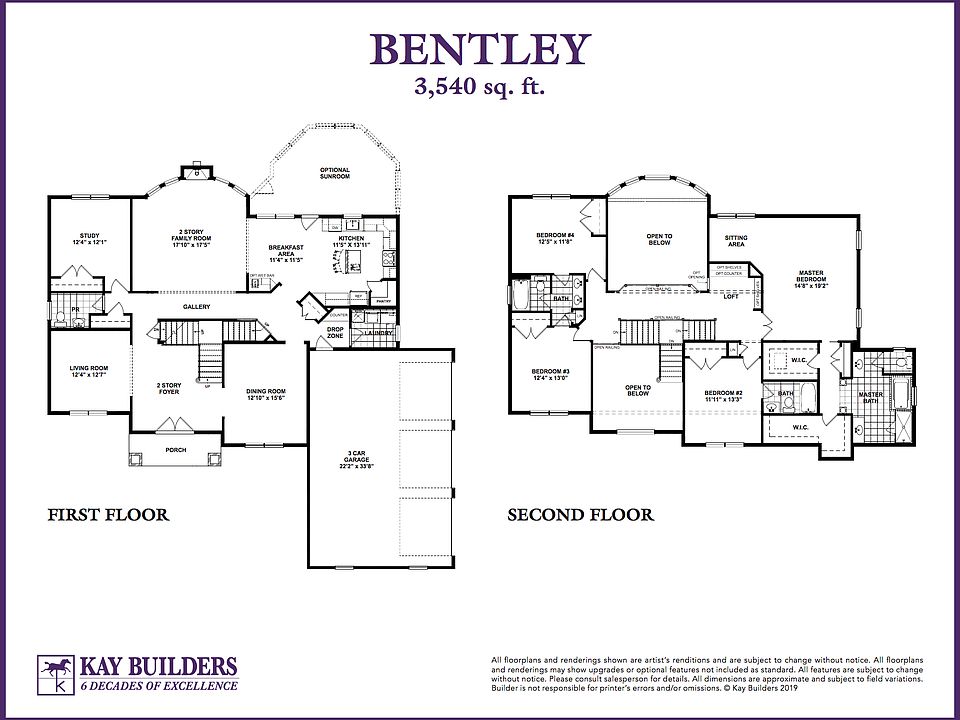 Bentley 3 Car Floorplan