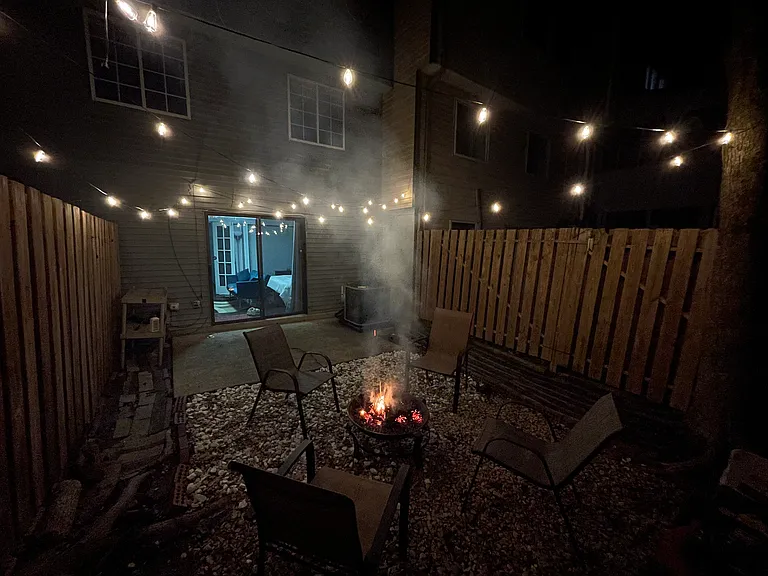 Shared backyard
