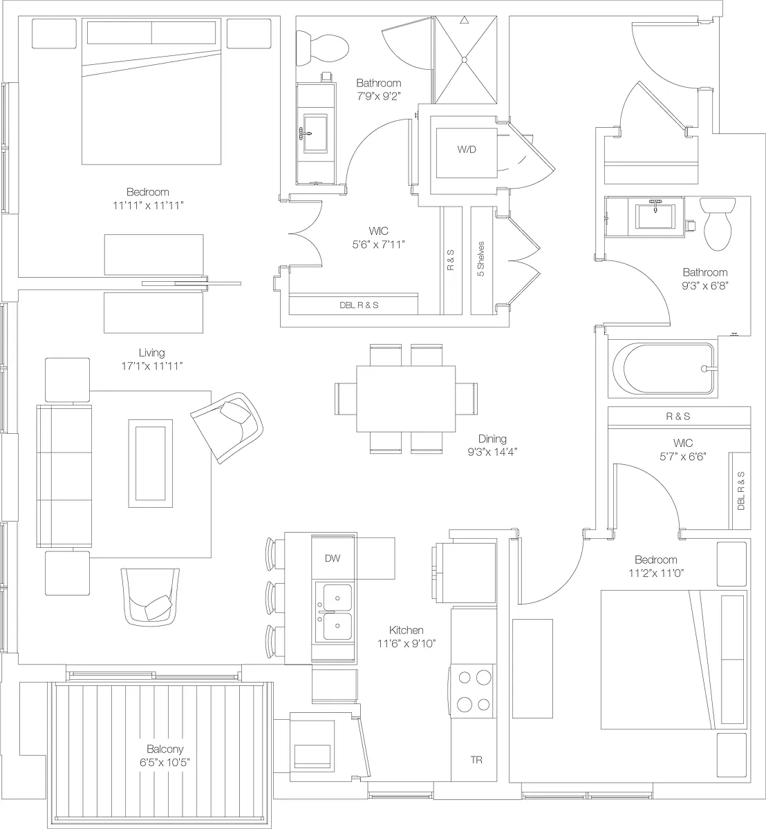 Floor plan Saffron