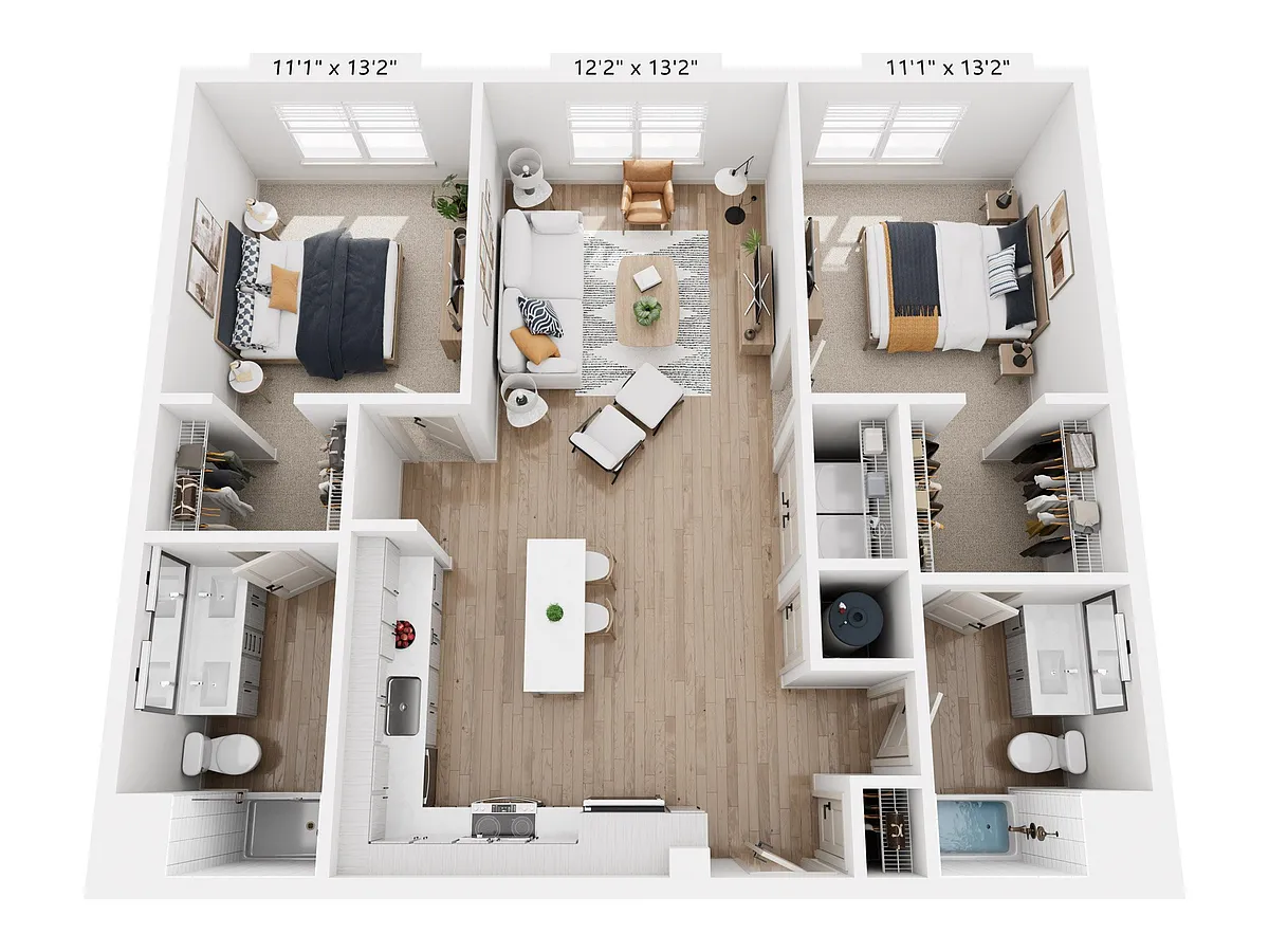 Floor plan B1