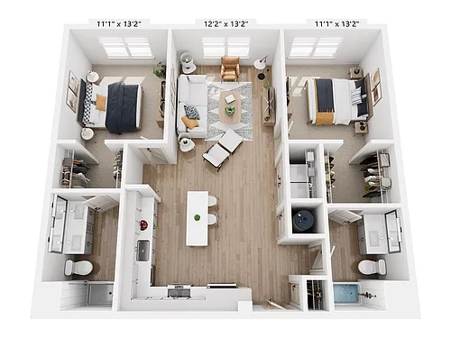 Floor plan B1