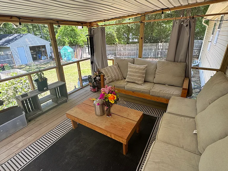 Screened in Deck