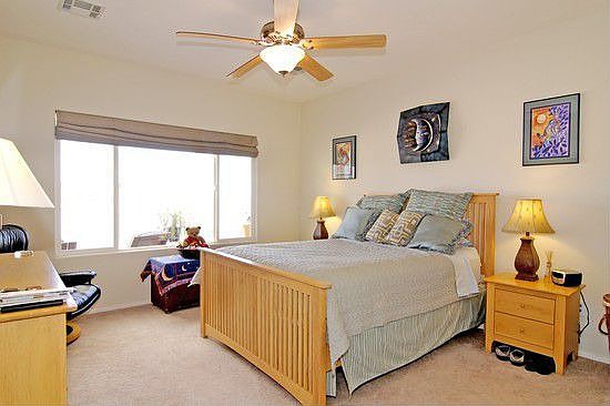 Master Bedroom, view of the mountains.