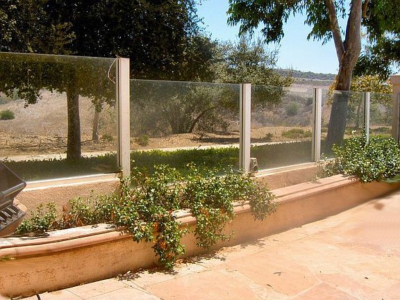 View from patio to hills...