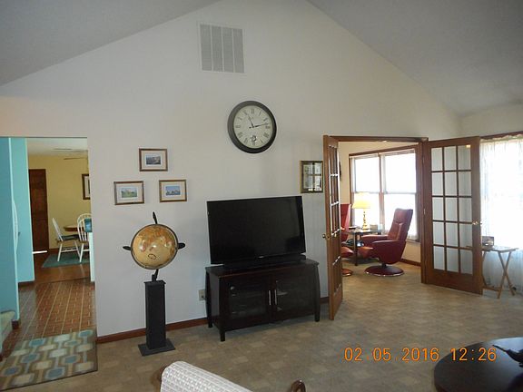 Open living room and tv room