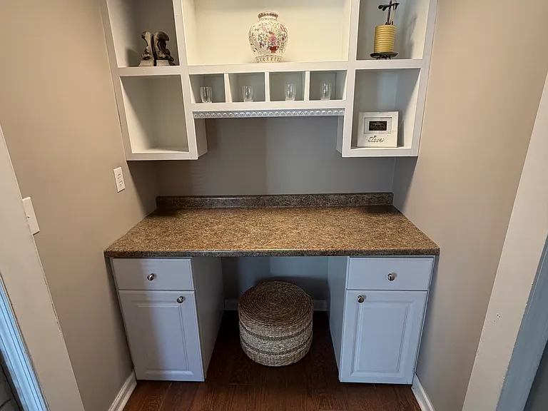 Separate office area