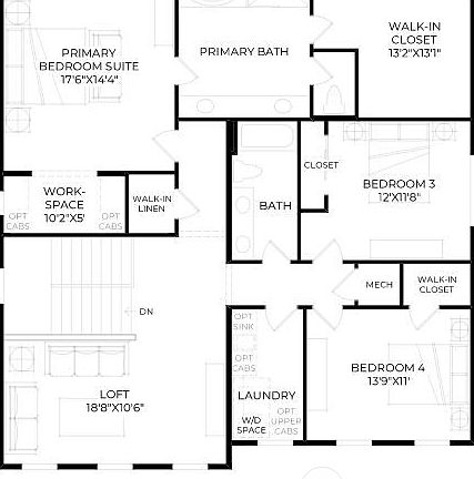 Third floor of the Edgeware.>