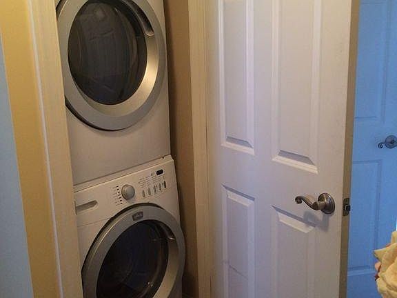 Washer/Dryer Stack IN UNIT
