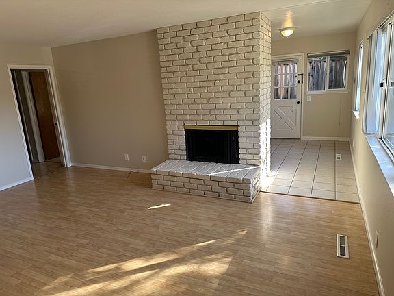 Living room and kitchen nook