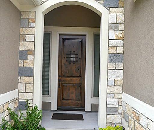 Even before you enter this home you can tell it is a truly special home with custom touches inside a