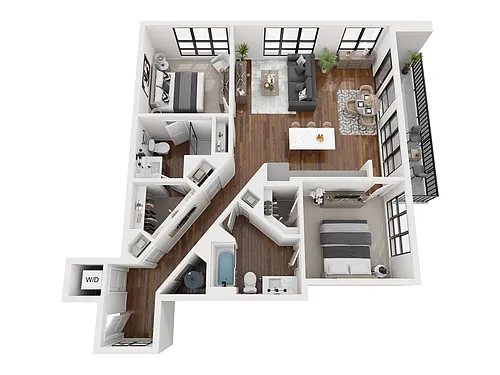 Floor plan B6