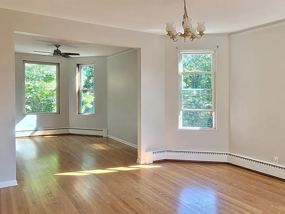 Dining room & living room (viewed from hallway)