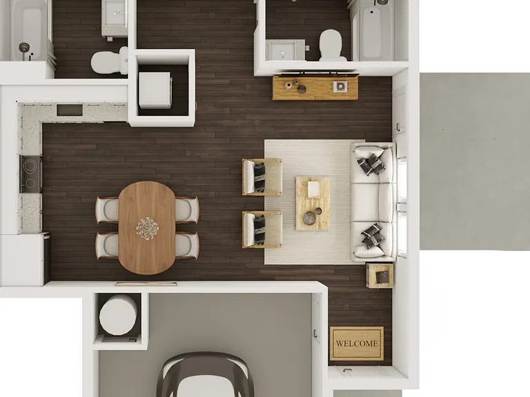 Now Leasing: 2,3, & 4-Bedroom Duplexes at Woodward Park with Attached GarageApply Today! — Photo 42