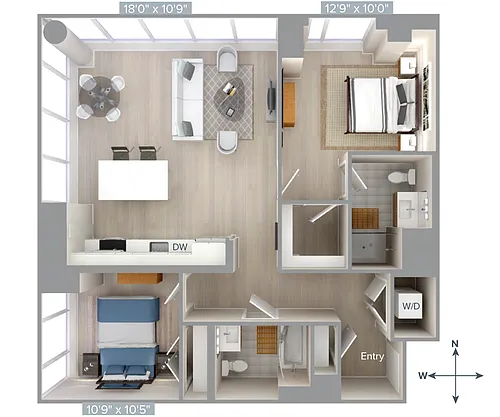 Floor plan B2-1064-Sig
