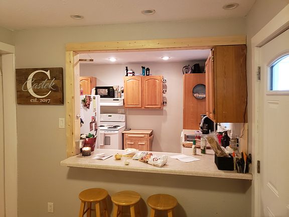 View from dining area