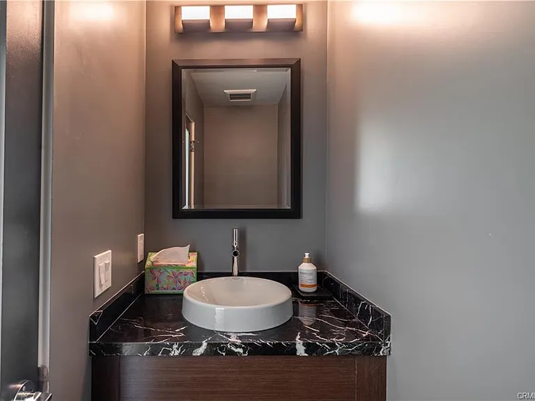 Powder room upstairs