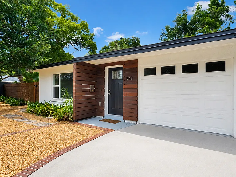 Front of duplex
