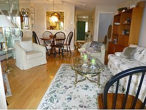 Living Space with Hardwood