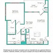 Floor plan Ginger (Affordable 140)