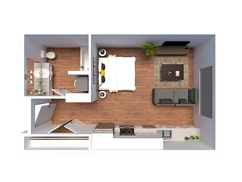 Floor plan Studio