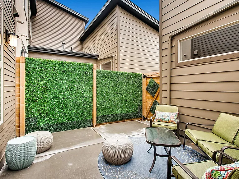 Rear Private Patio