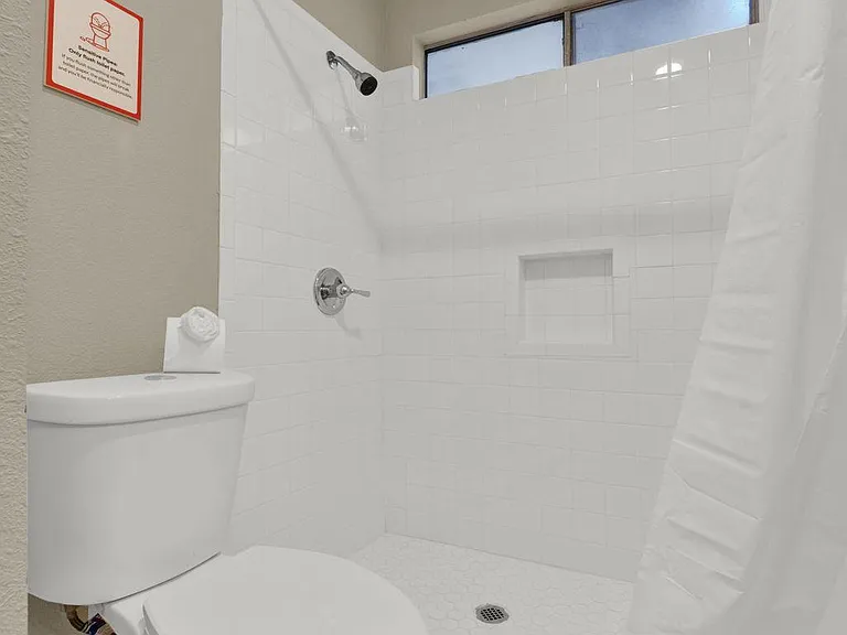 shared full bathroom for bedroom 1, 2 & 3