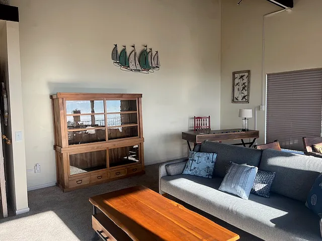 View east-office area