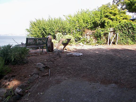 second level overlooking beach