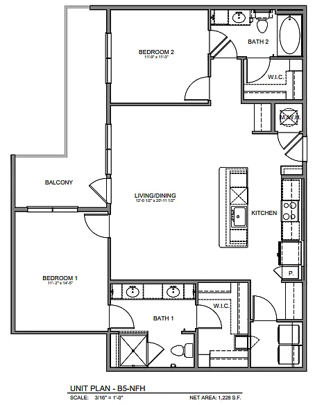 Floor plan B5A