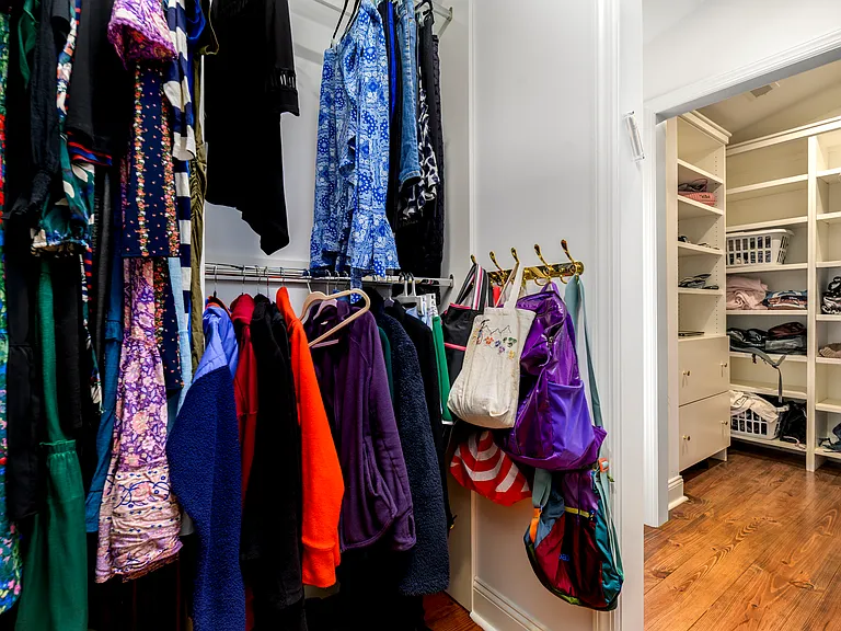 His and hers walk in closet