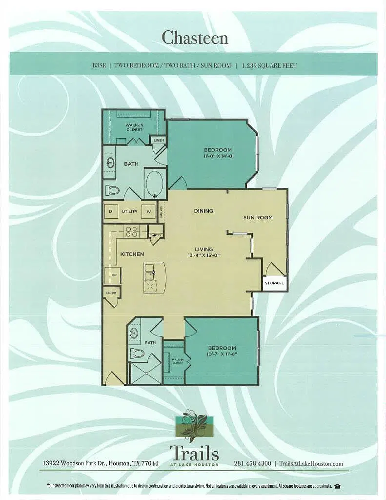 Floor plan Chasteen